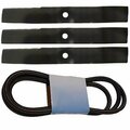 Aic Replacement Parts Blade Belt Kit Combo Set 54 Deck Fits John Deere 425 445 455 Mowers KT-LAE40-0077